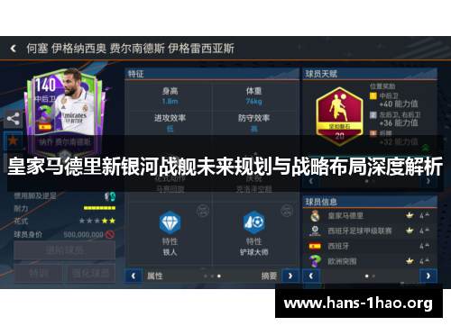 皇家马德里新银河战舰未来规划与战略布局深度解析
